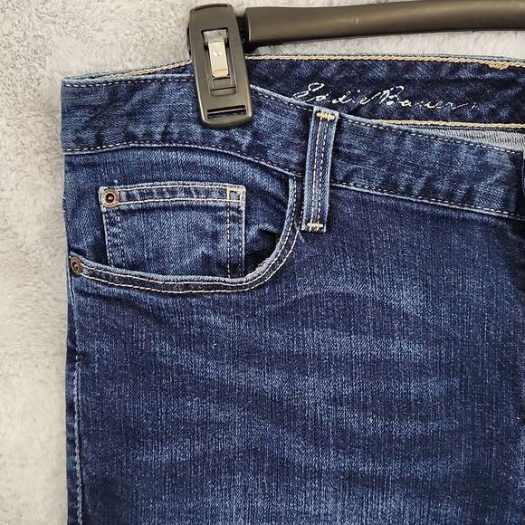 Eddie Bauer curvy womens 14 short jeans - Picture 5 of 15